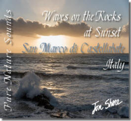 Mediterranean Waves on the Rocks at San Marco di Castellabate, Italy